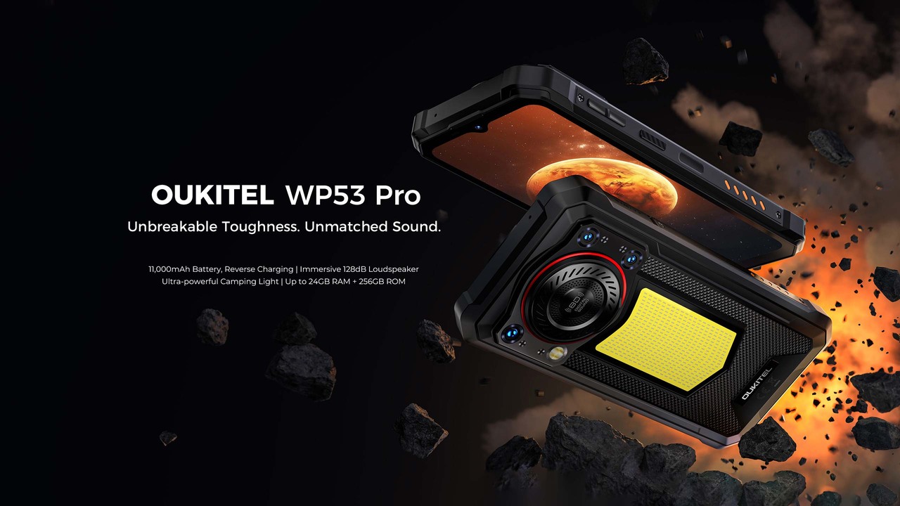 OUKITEL WP53 Pro Rugged Phones – features 1
