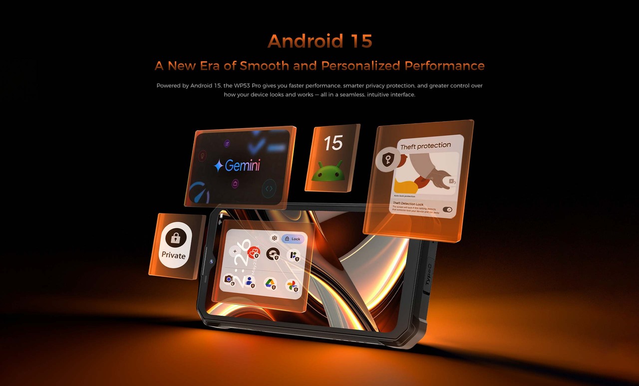 OUKITEL WP53 Pro Rugged Phones – features 13