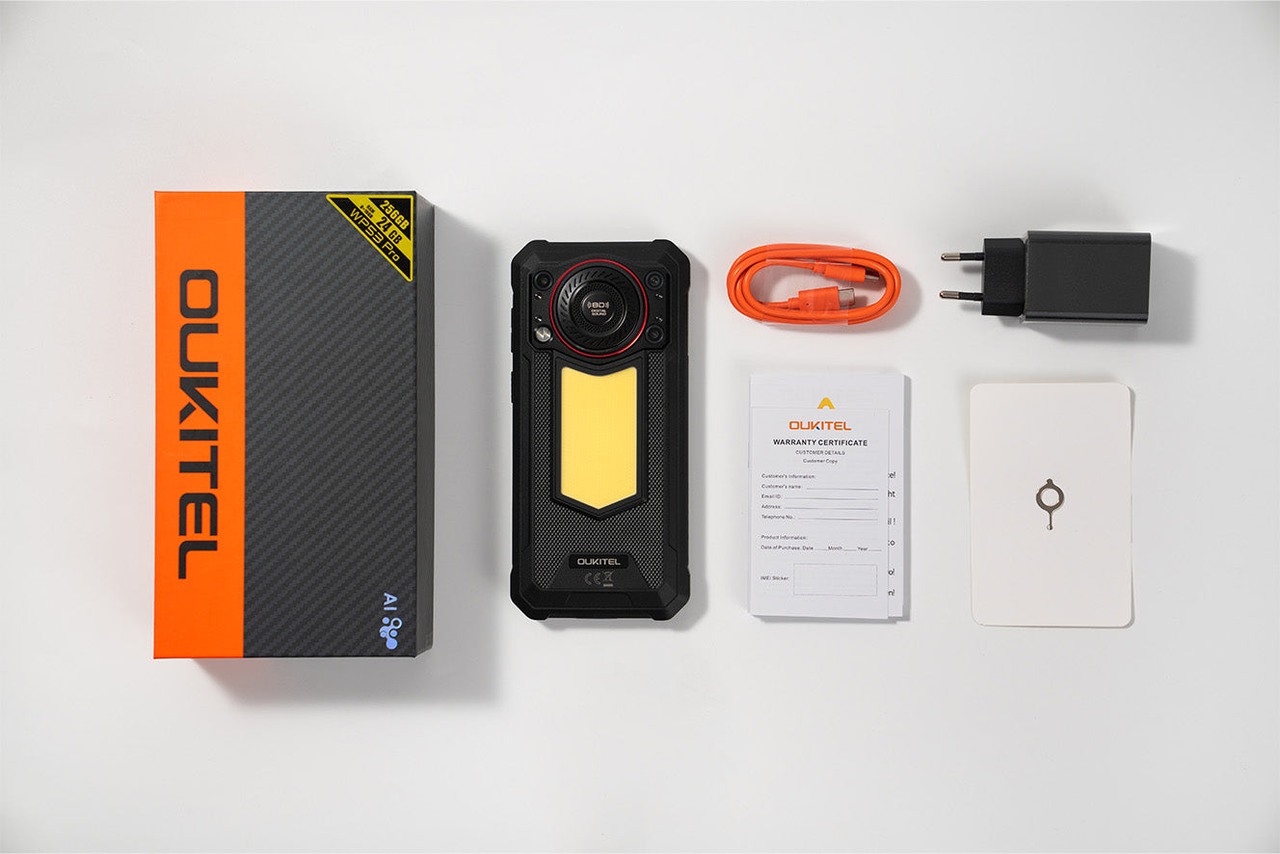 OUKITEL WP53 Pro Rugged Phones – OUKITEL WP53 Pro in the box