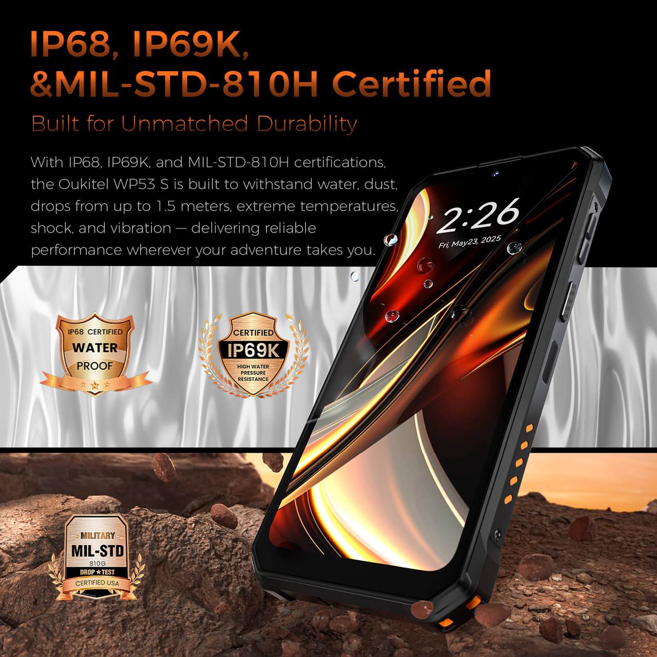 OUKITEL WP53 S Rugged Phones – manufacturer product feature image 5