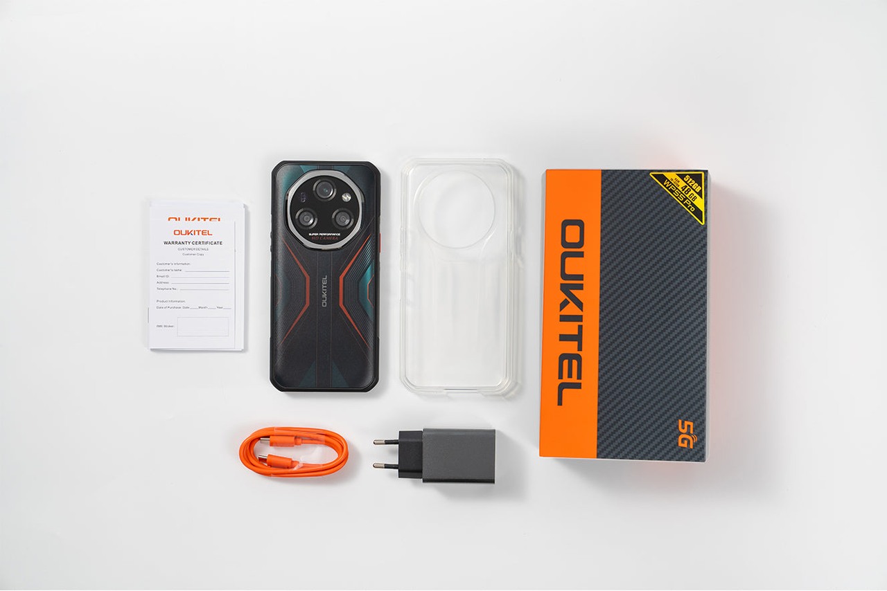 OUKITEL WP55 Pro in the box