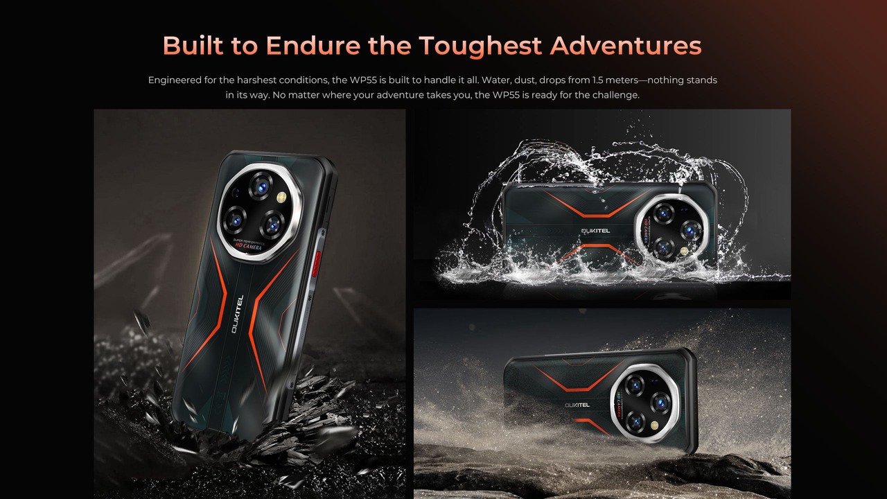 OUKITEL WP55 Rugged Phones – features 13