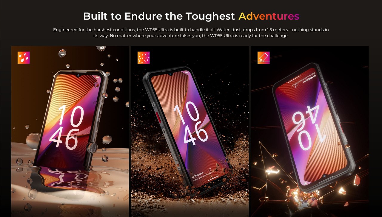 OUKITEL WP55 Ultra Rugged Phones – features 19