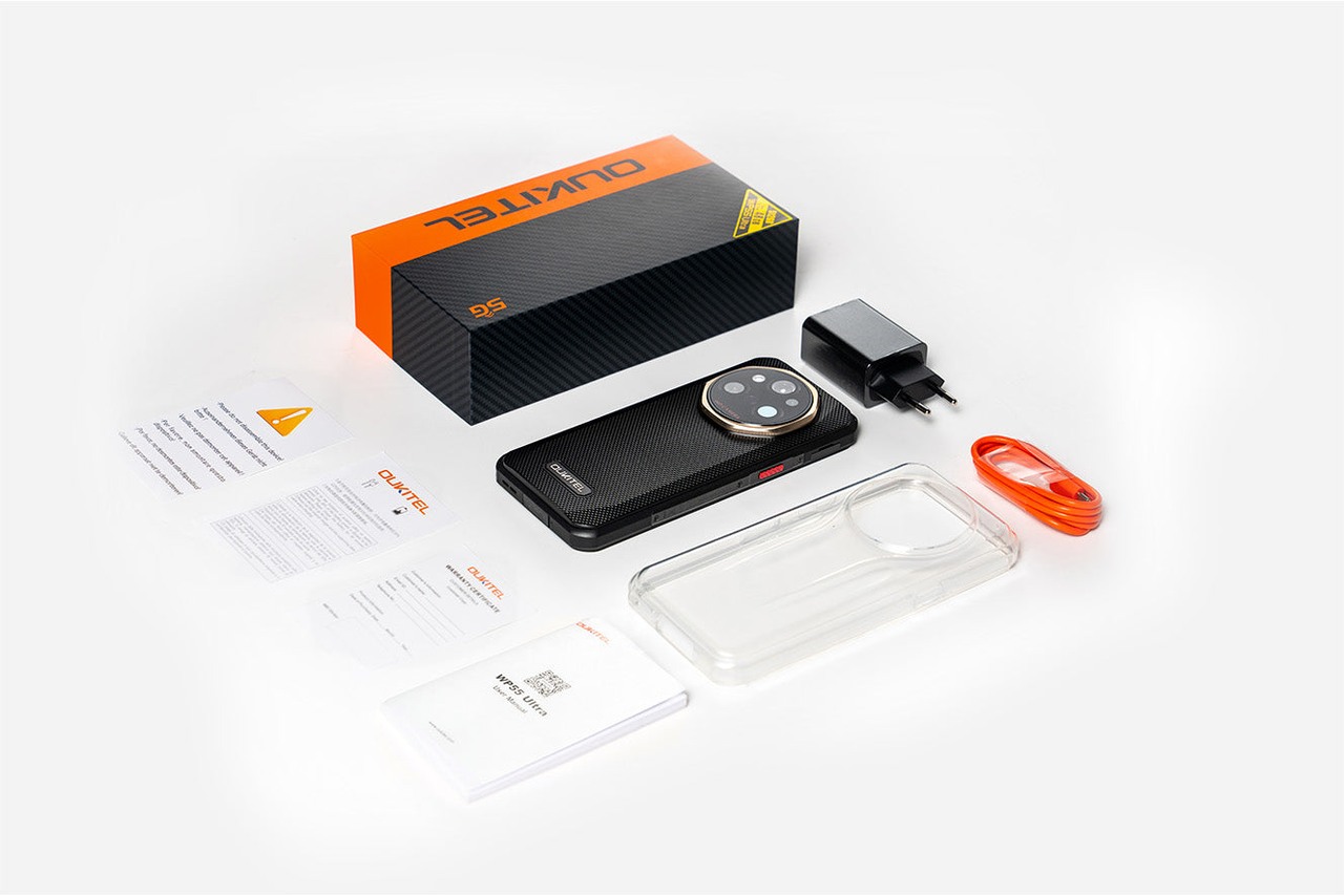 OUKITEL WP55 Ultra Rugged Phones – OUKITEL WP55 Ultra in the box