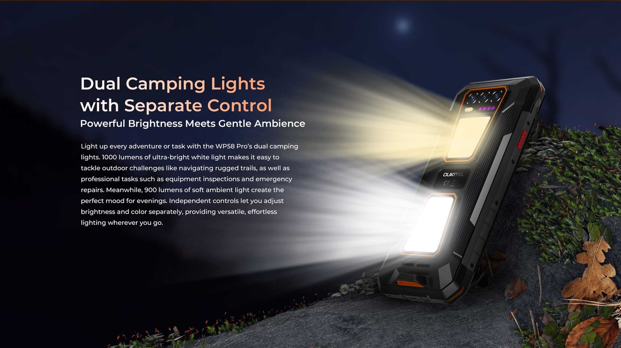 OUKITEL WP58 Pro Rugged Phones – features 3