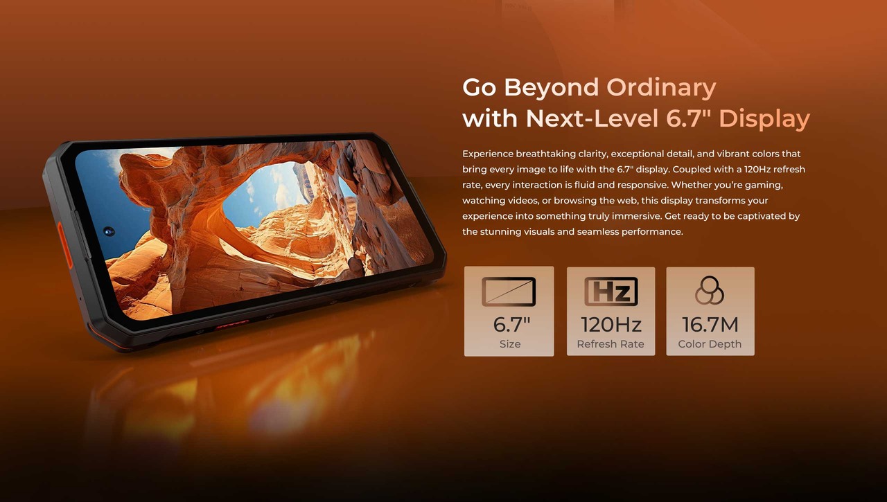 OUKITEL WP58 Pro Rugged Phones – features 11