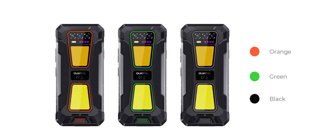 OUKITEL WP58 Pro Rugged Phones – OUKITEL WP58 Pro product color