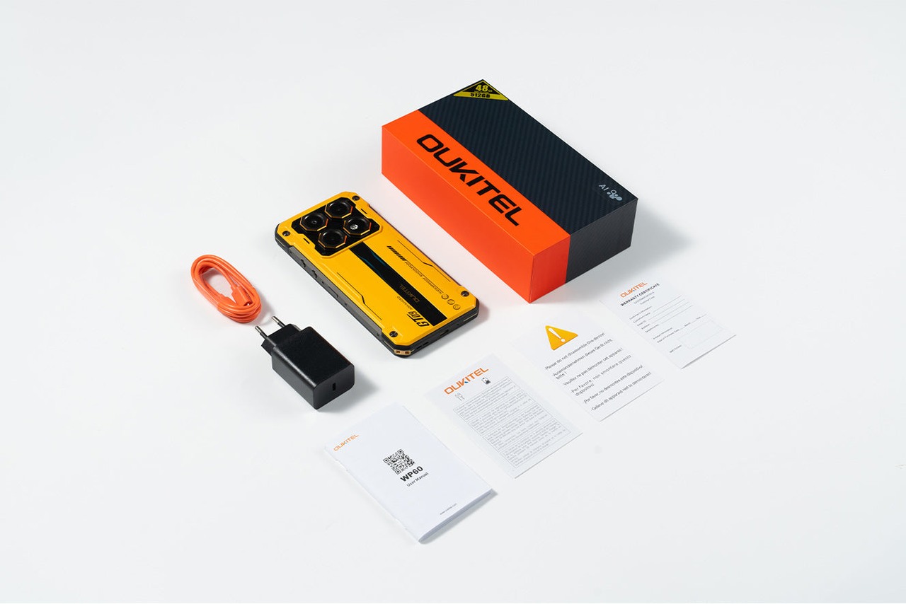 OUKITEL WP60 Rugged Phones – OUKITEL WP60 in the box
