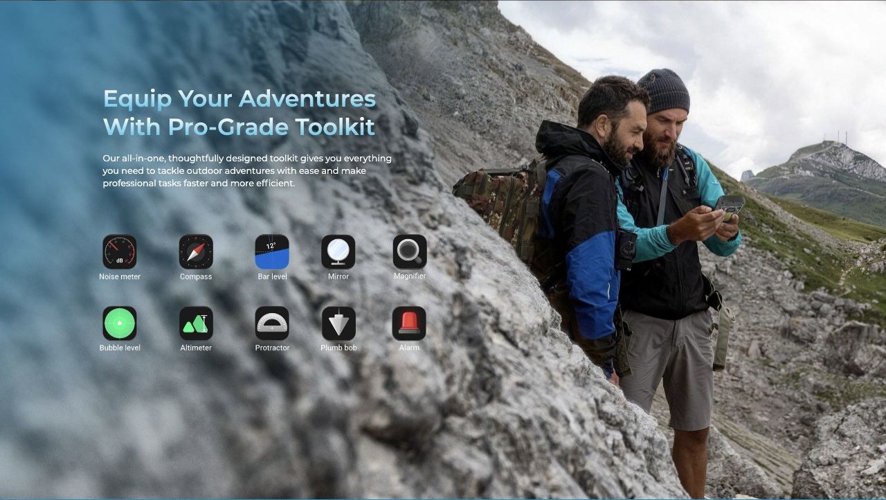 OUKITEL WP61 Rugged Phones – Equip Your Adventures With Pro-Grade Toolkit Our all-in-one, thoughtfully designed toolkit gives you everything you need to tackle outdoor adventures with ease and make professional tasks faster and more efficient.