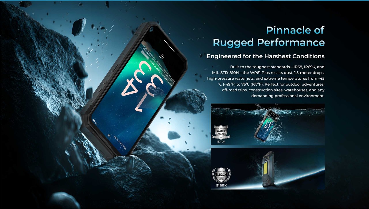 OUKITEL WP61 Ultra Rugged Phones – features 25