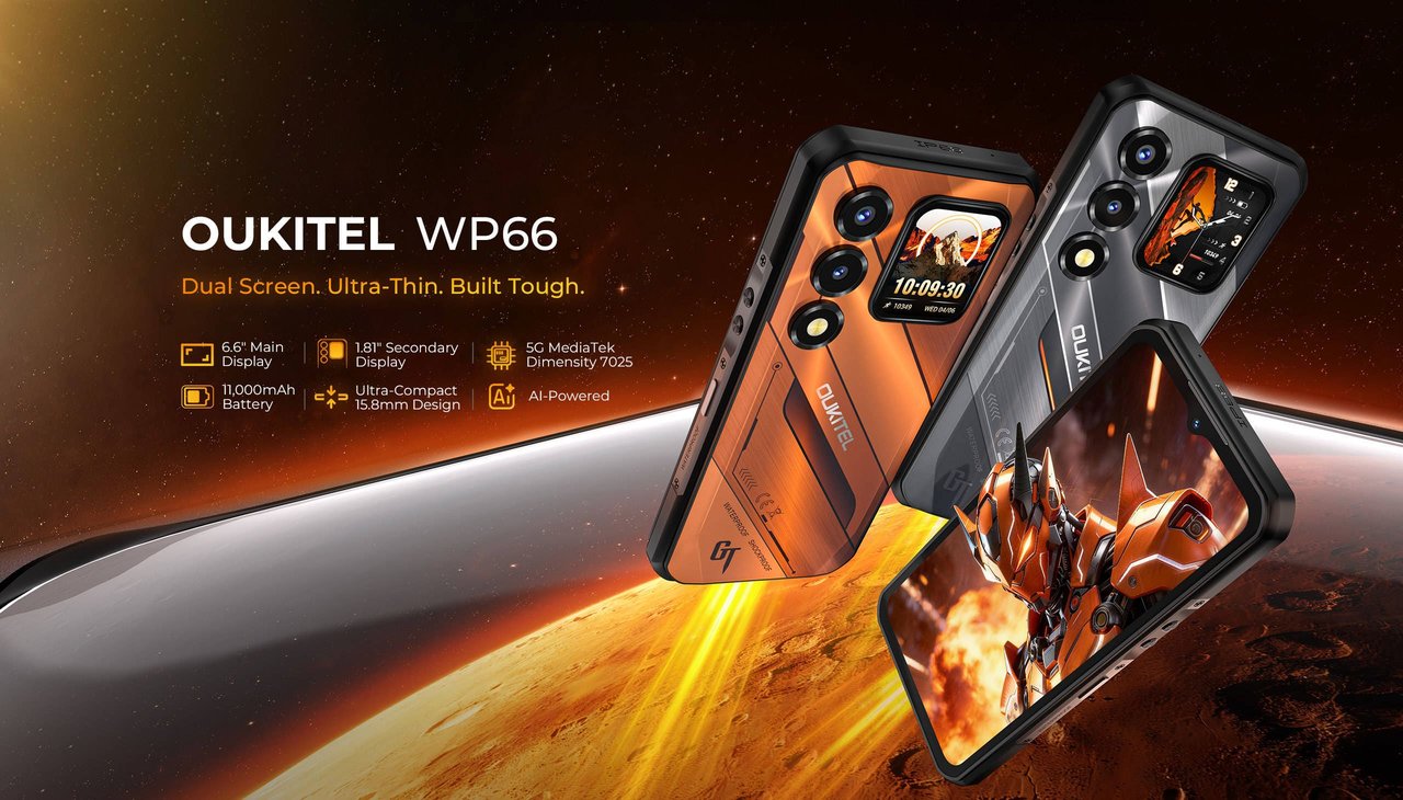 OUKITEL WP66 Rugged Phones – features 1