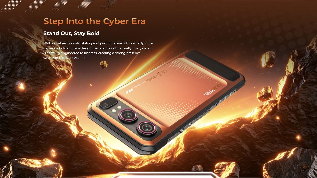 OUKITEL WP68 Air Rugged Phones – Step Into the Cyber Era Stand Out, Stay Bold With its cyber-futuristic styling and premium finish, this smartphone delivers a bold modern design that stands out naturally. Every detail is carefully engineered to impress, crea