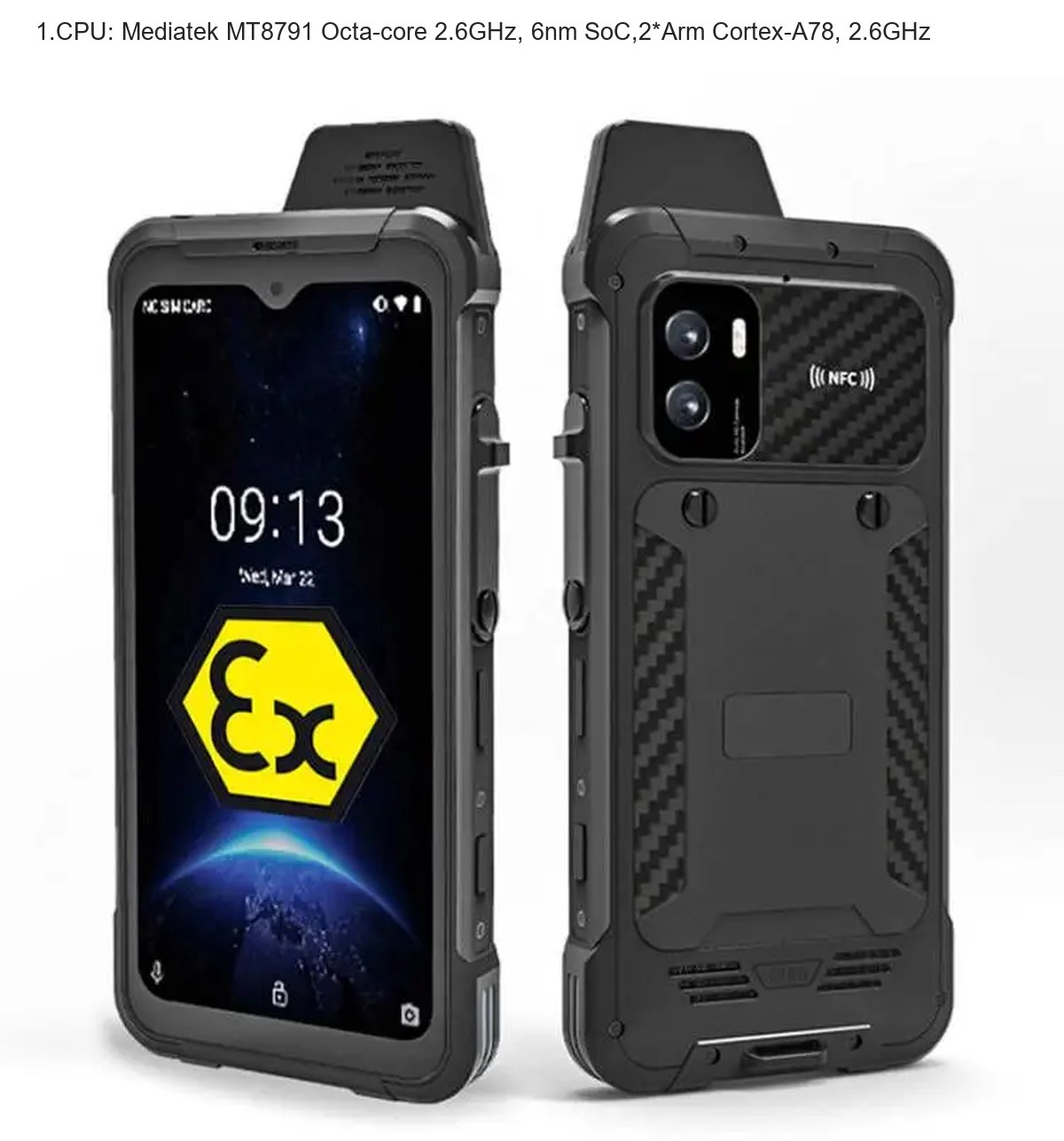 RUGGEDMASTER B8900 rugged phones product features