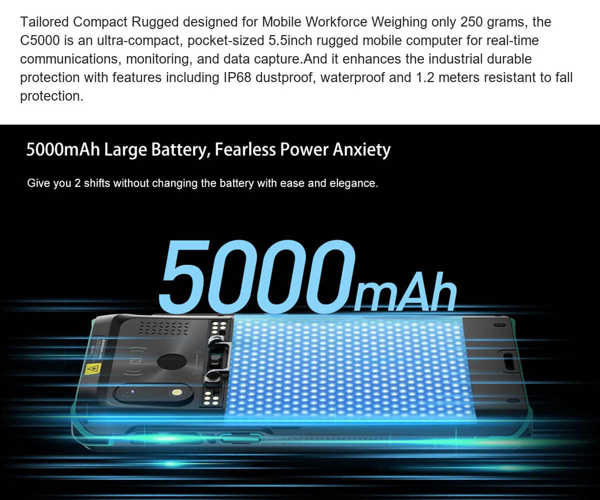 RUGGEDMASTER C5000 mobile computers feature illustration