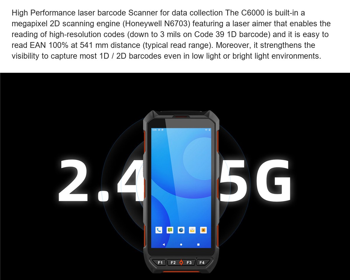 RUGGEDMASTER C6000 mobile computers feature illustration