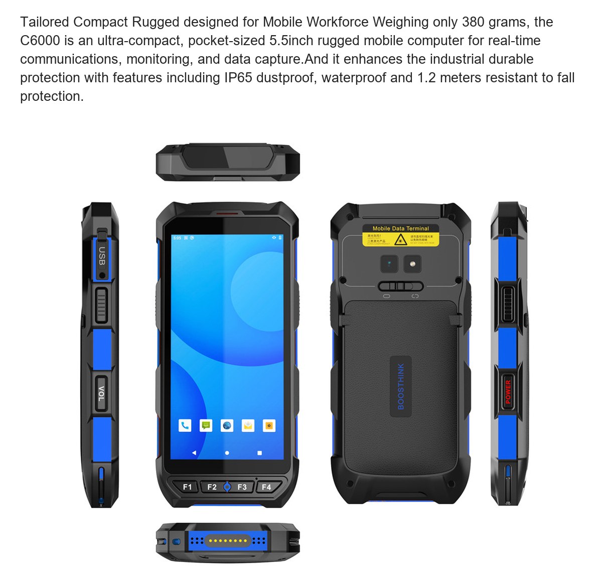 RUGGEDMASTER C6000 mobile computers feature illustration