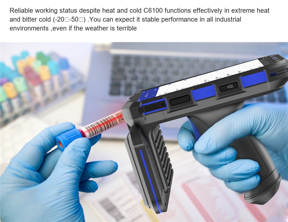 RUGGEDMASTER C6100 handheld rfid readers feature illustration
