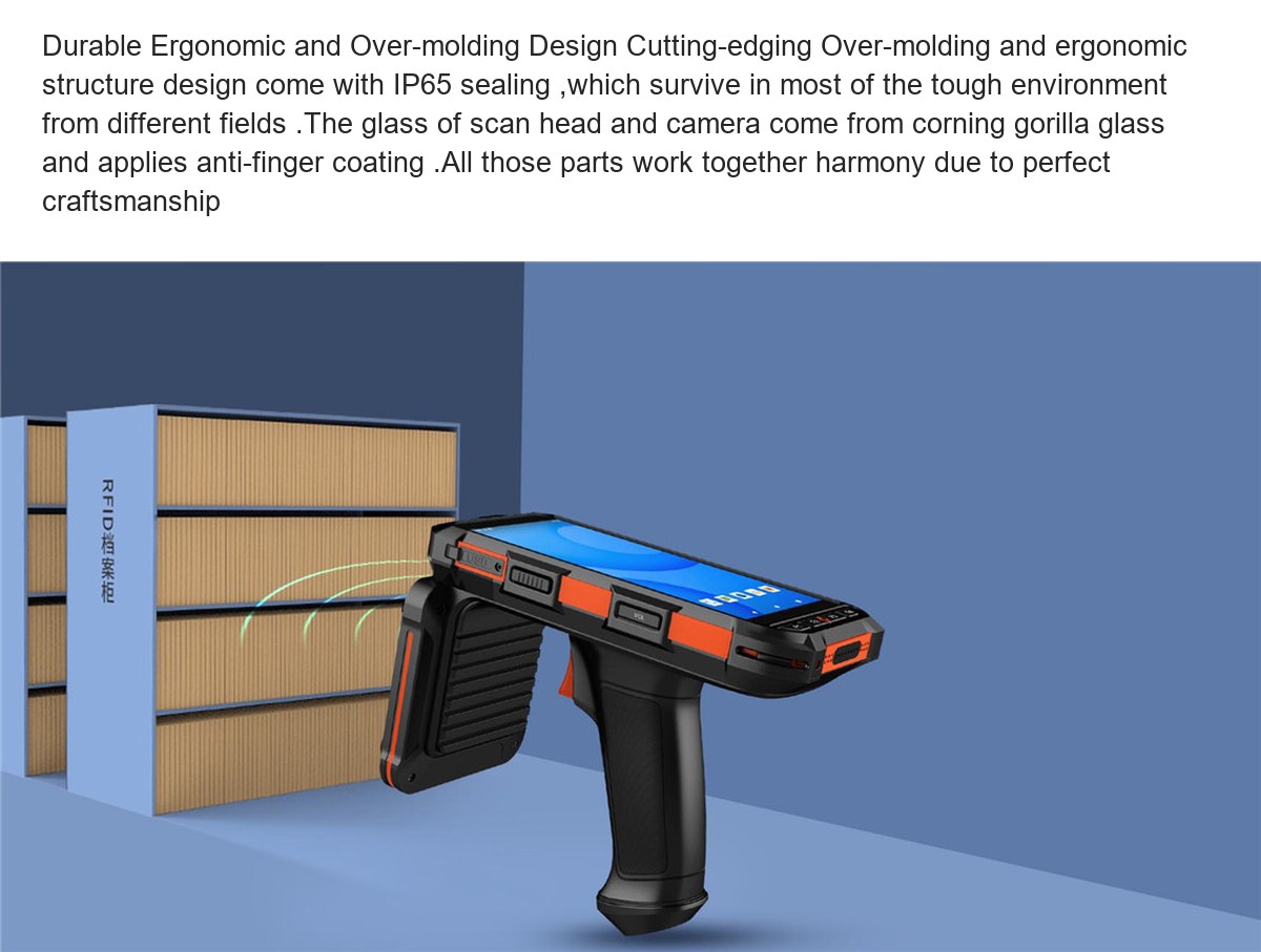 RUGGEDMASTER C6100 handheld rfid readers feature illustration