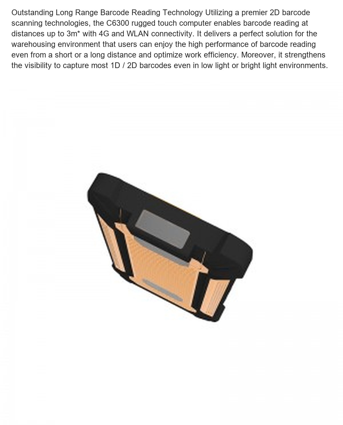 RUGGEDMASTER C6300 mobile computers feature illustration