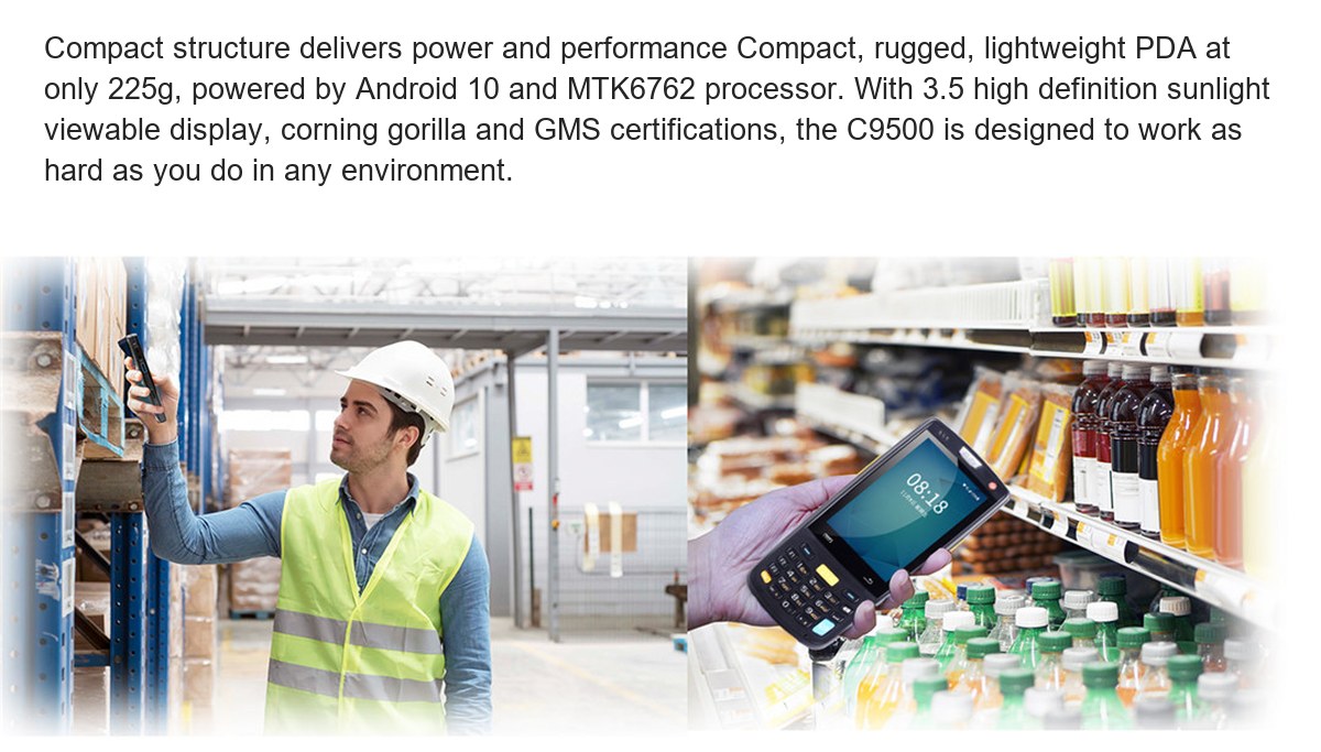 RUGGEDMASTER C9500 mobile computers feature illustration