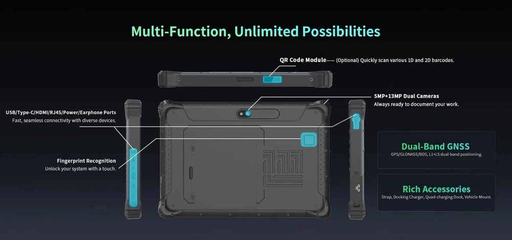 RUGGEDMASTER CMX-Q185M manufacturer features 6