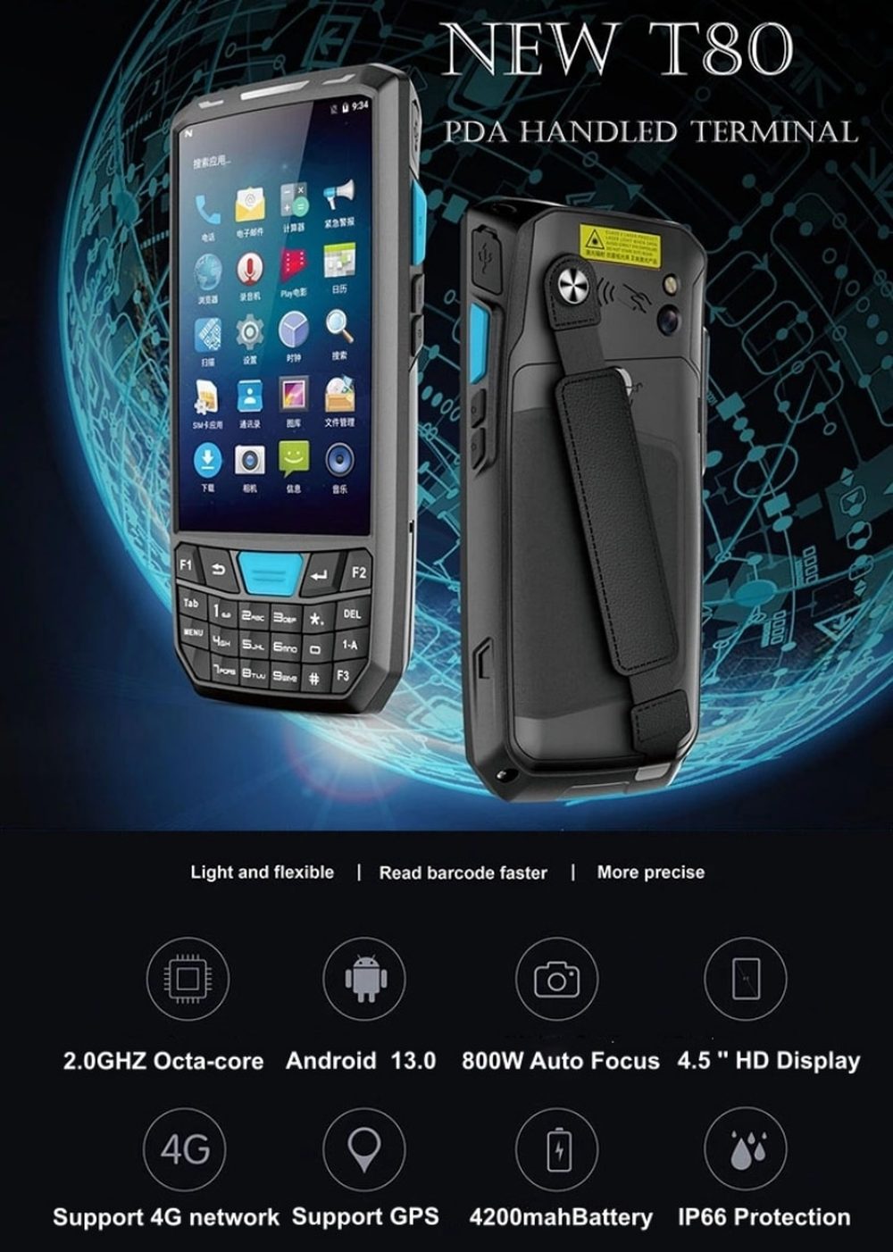 RUGGEDMASTER CMX-T80 manufacturer features 1