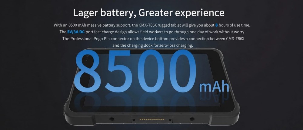 RUGGEDMASTER CMX-T86X manufacturer features 5