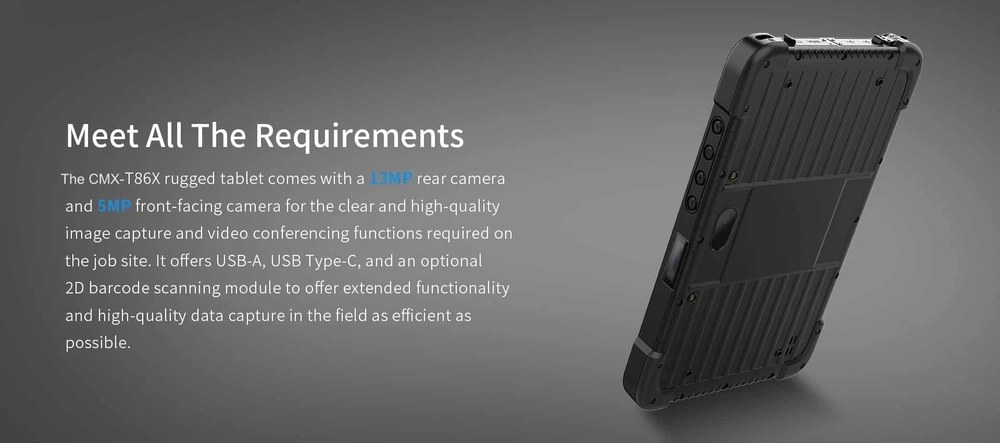 RUGGEDMASTER CMX-T86X manufacturer features 6