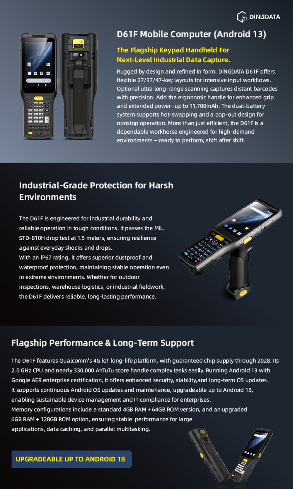 RUGGEDMASTER D61F feature details 1