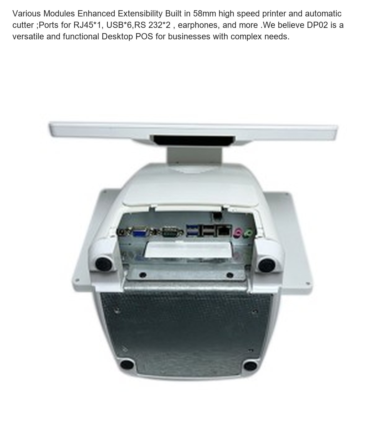 RUGGEDMASTER DP02 pos terminals feature illustration