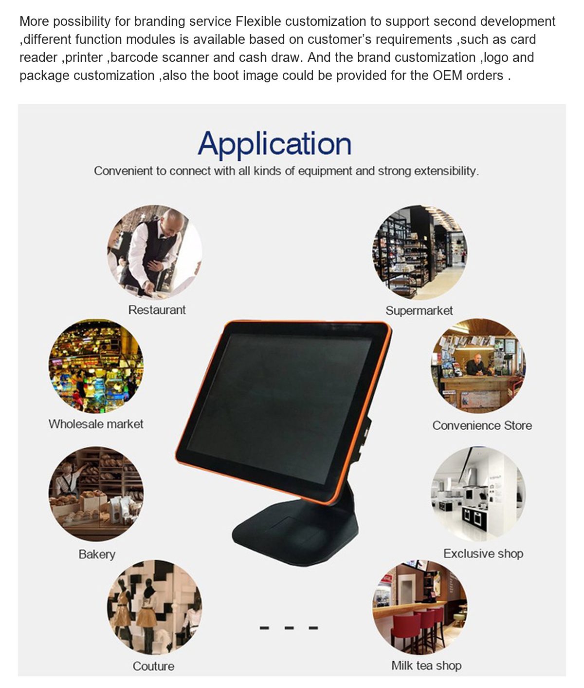 More possibility for branding service