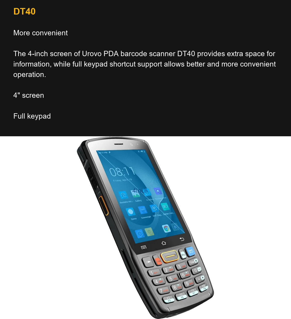 DT40 More convenient