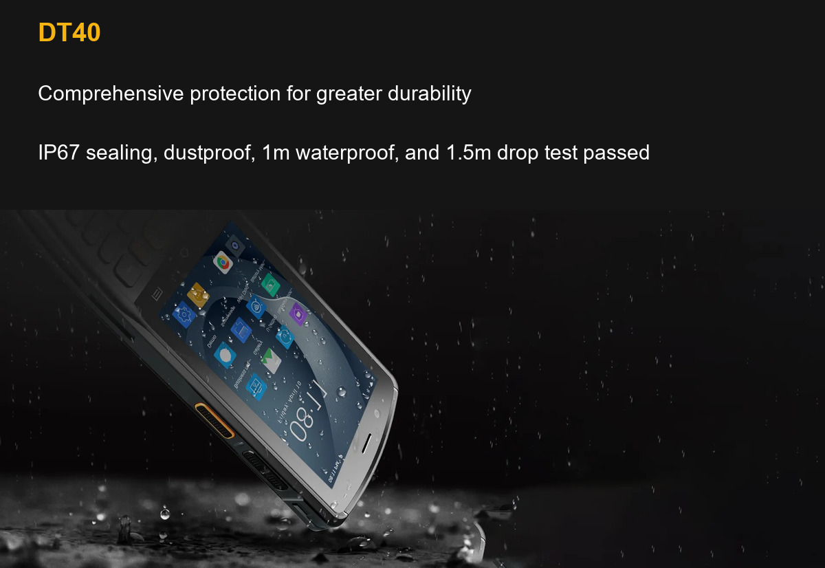 DT40 Comprehensive protection for greater durability