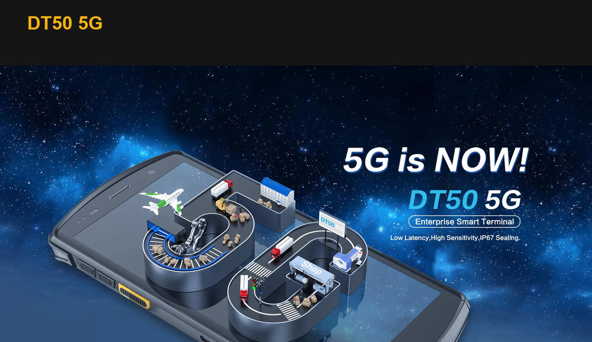 RUGGEDMASTER DT50 5G product features and detail view 1