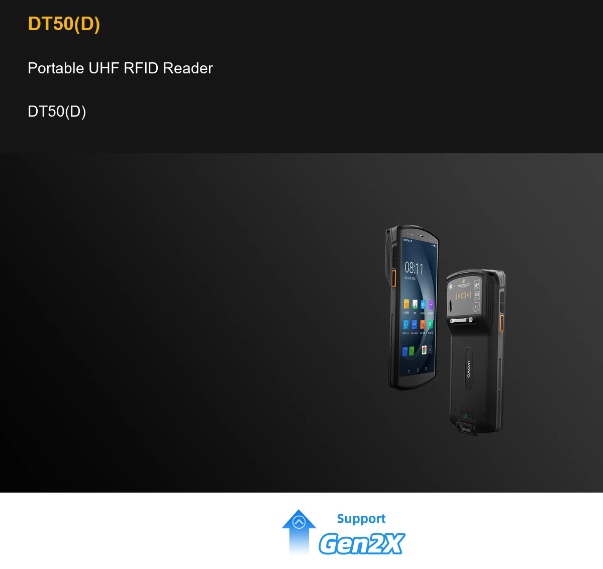RUGGEDMASTER DT50(D) Portable UHF RFID Reader