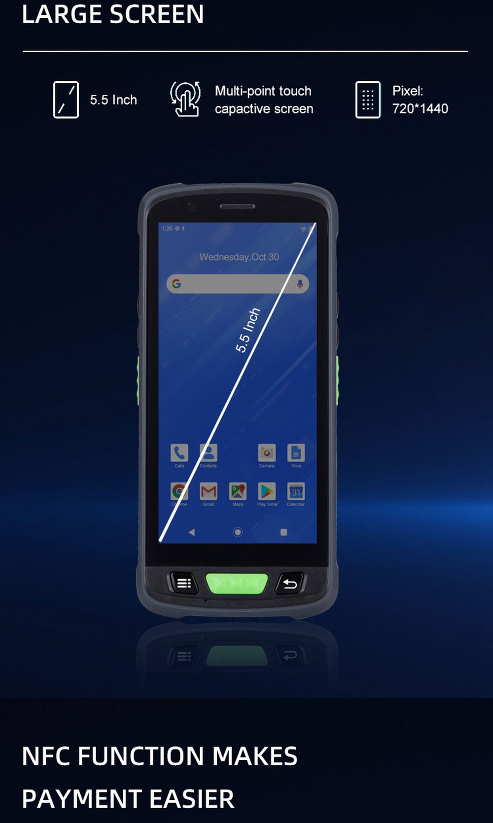 RUGGEDMASTER DT55 feature details 8