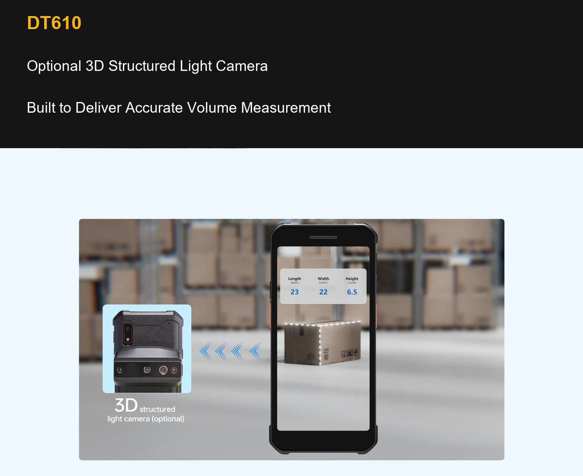 DT610 Optional 3D Structured Light Camera