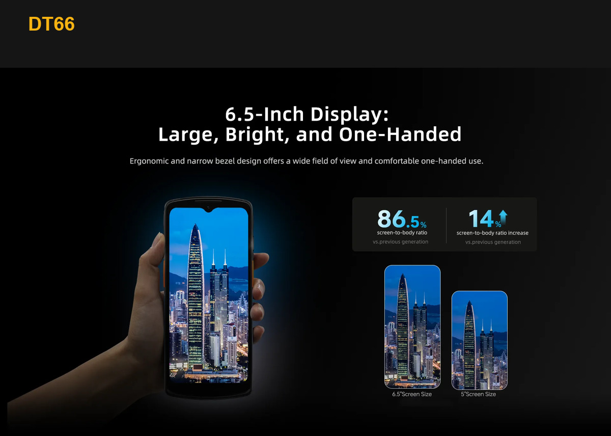 DT66 product features and detail view 2