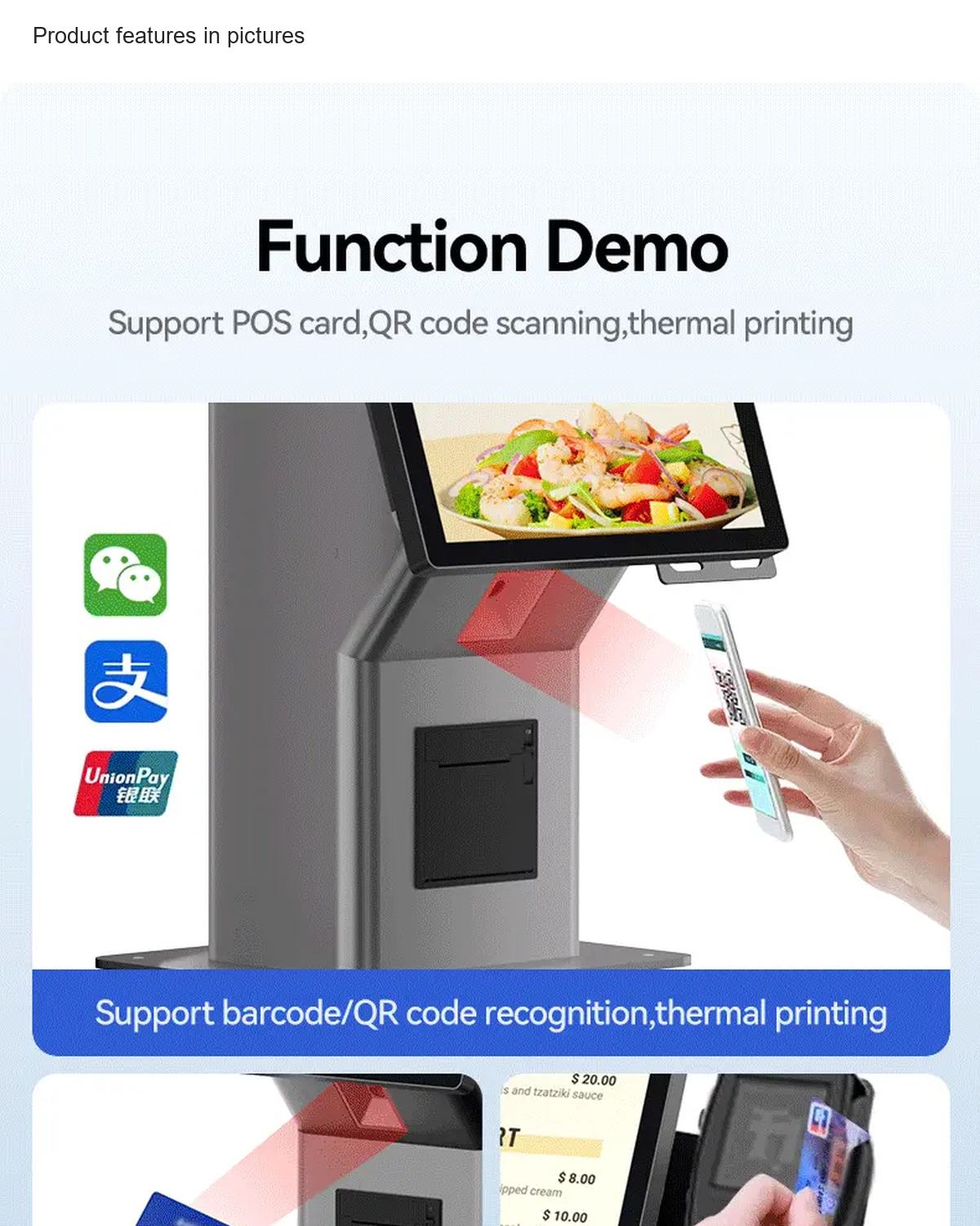 Product features in pictures