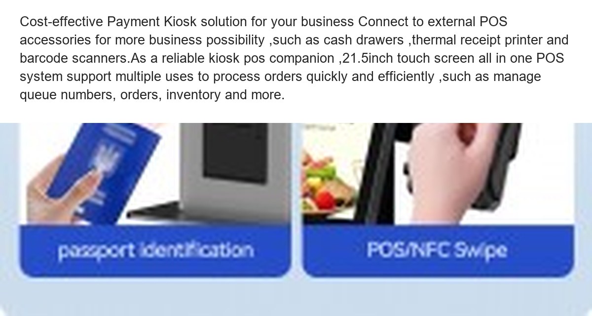 Cost-effective Payment Kiosk solution for your business