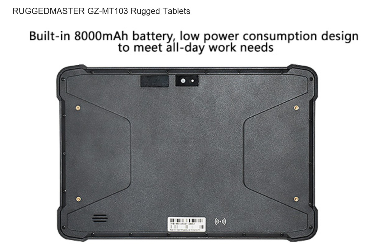 RUGGEDMASTER GZ-MT103 rugged tablets product features