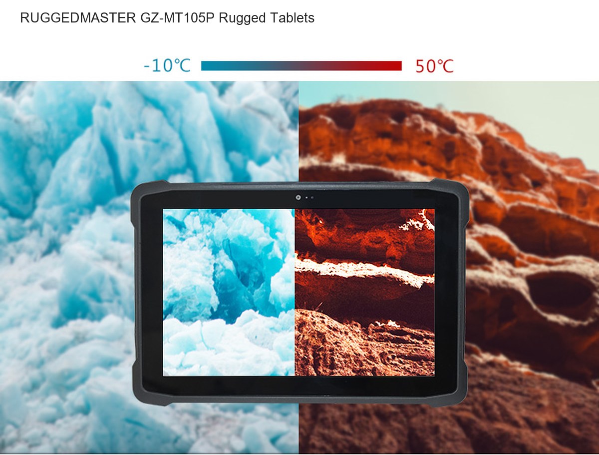 RUGGEDMASTER GZ-MT105P rugged tablets product features