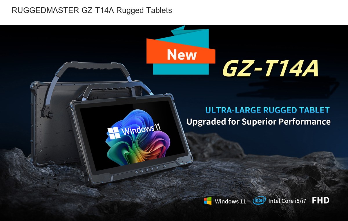 RUGGEDMASTER GZ-T14A rugged tablets product features