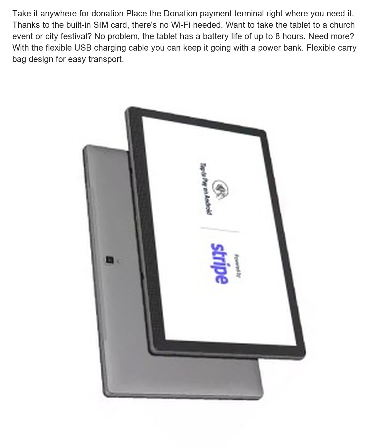 RUGGEDMASTER H104 industrial tablets feature illustration