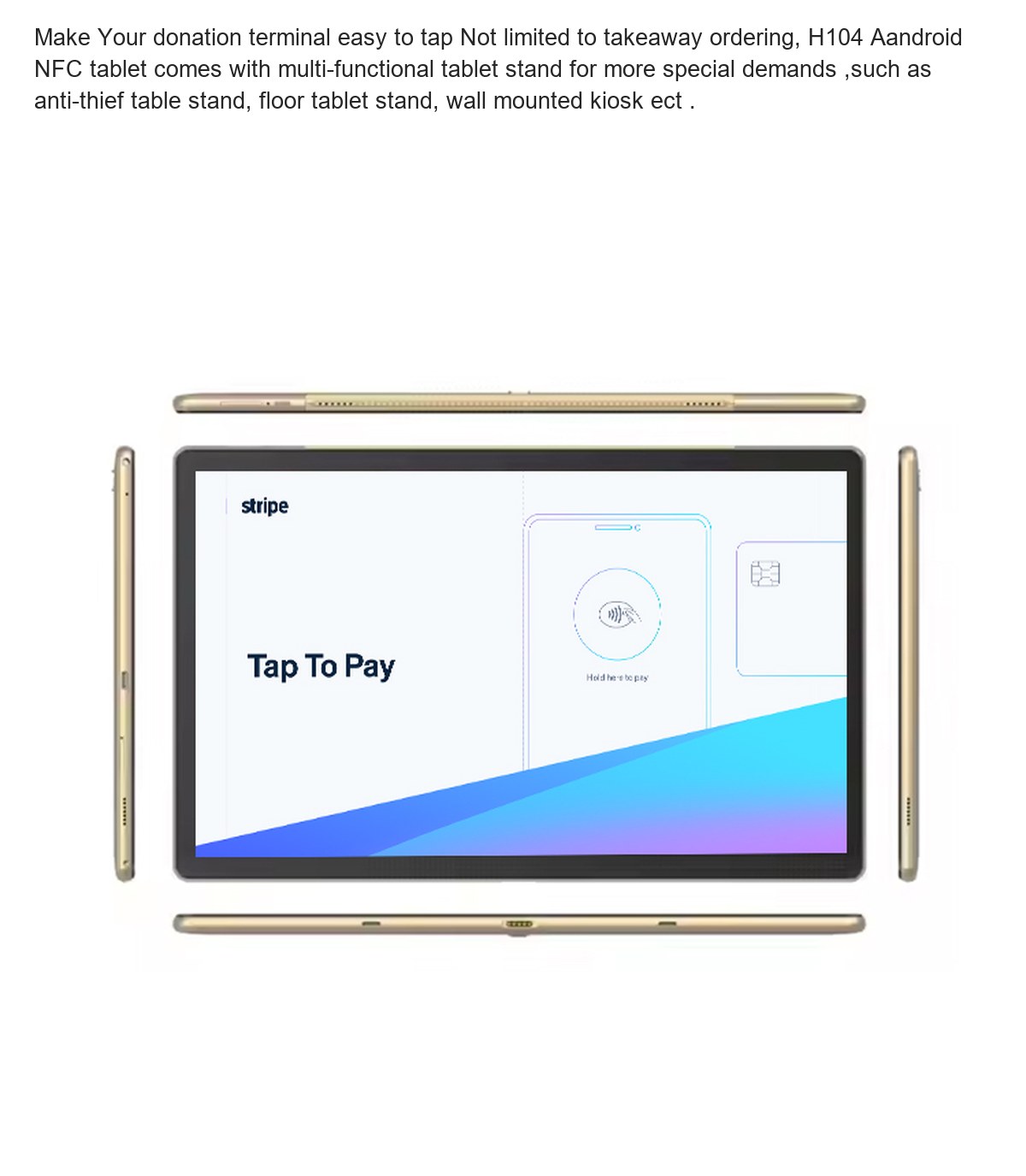 RUGGEDMASTER H104 industrial tablets feature illustration