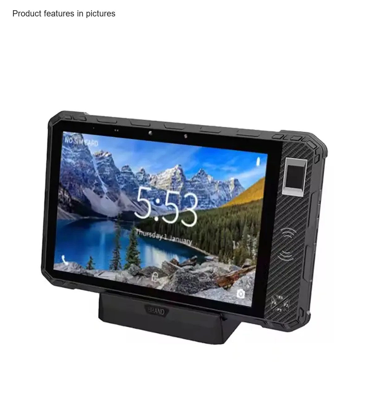 RUGGEDMASTER HN103 industrial tablets feature illustration