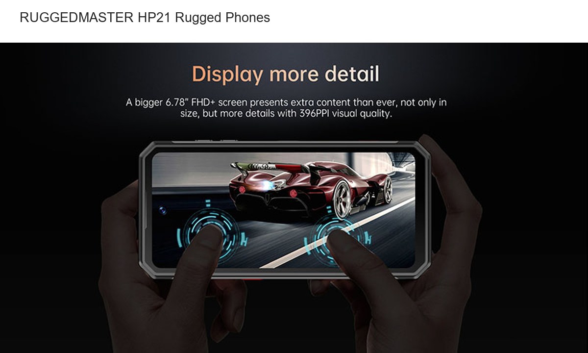 RUGGEDMASTER HP21 rugged phones product features