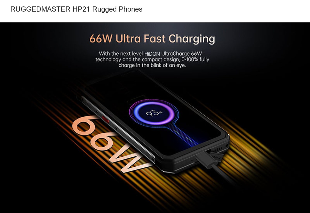 RUGGEDMASTER HP21 rugged phones product features