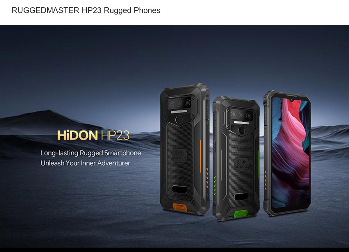 RUGGEDMASTER HP23 rugged phones product features