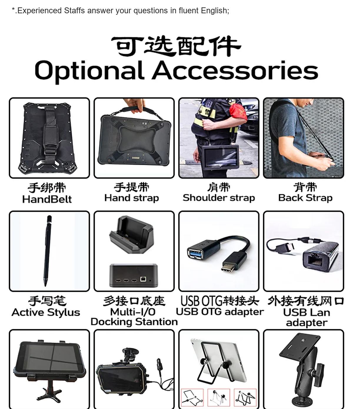 RUGGEDMASTER HQ-C43 mobile computers product features